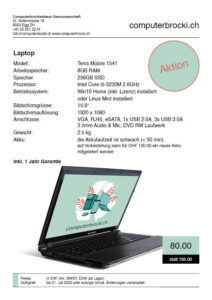 Laptop Terra Mobile 1541 11.05.23